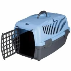 TRIXIE Box De Transport Capri 1, XS: 32 × 31 × 48 Cm, Gris Foncé/bleu Pastel 7 TRIXIE Box De Transport Capri 1, XS: 32 × 31 × 48 Cm, Gris Foncé/bleu Pastel -Cage, caisse et transport pour chien Soldes 6984193 3