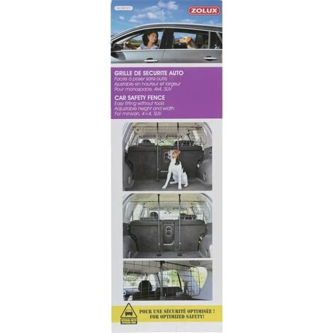 ZOLUX Grille De Sécurité Chien Pour Voiture-4x4 1 ZOLUX Grille De Sécurité Chien Pour Voiture-4x4